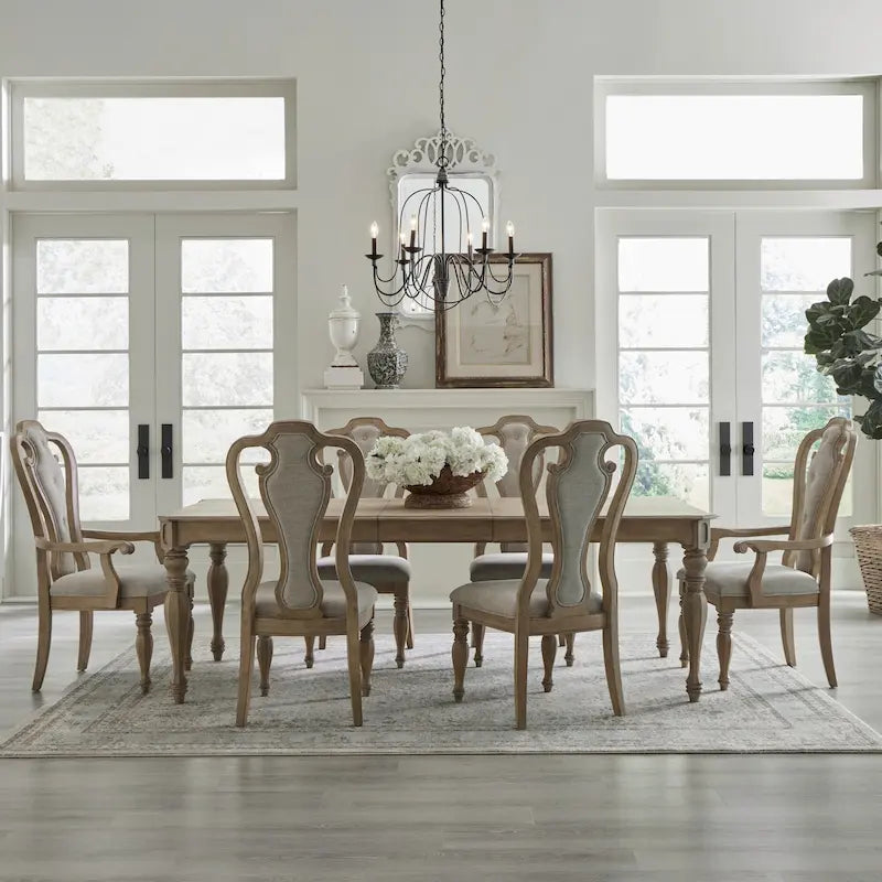 Magnolia Manor 7 Piece Rectangular Table Set