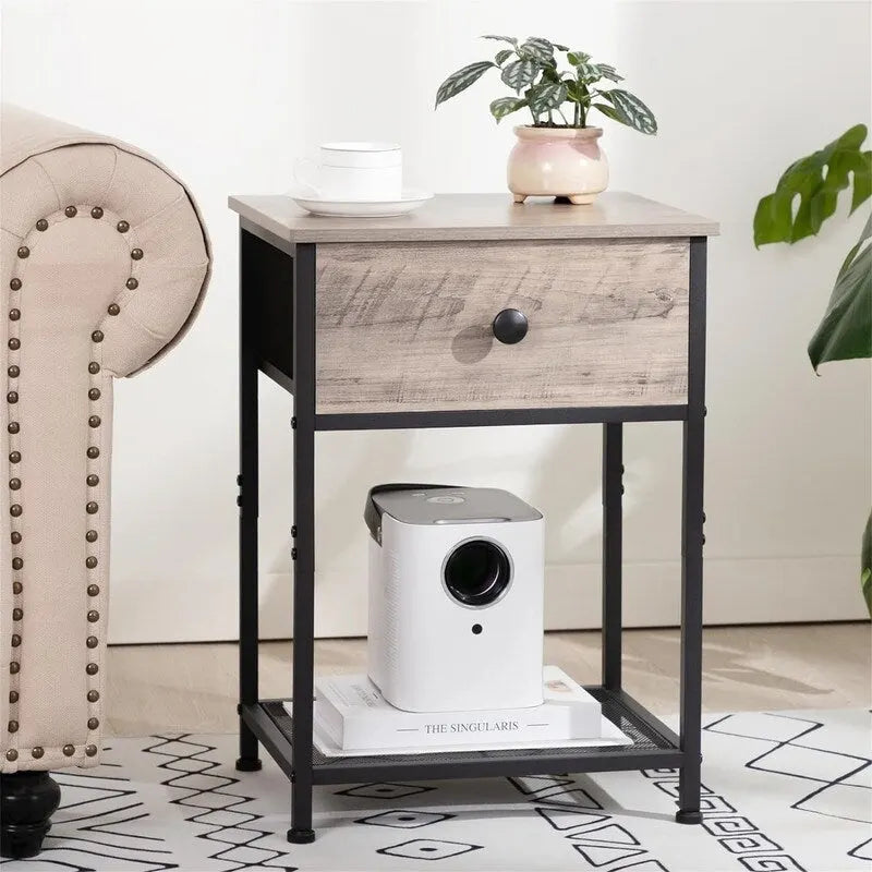 Small Bedroom Night Stands - 15.74D x 11.8W x 21.65H