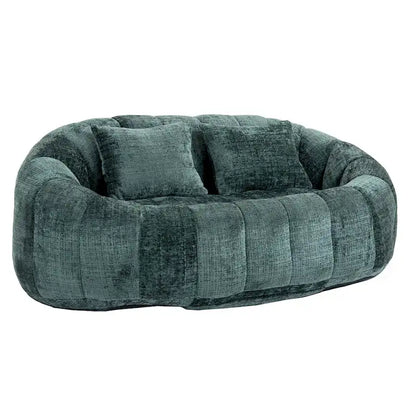 Emerald Modern 59 Chenille Loveseat Chaise Lounge Chair