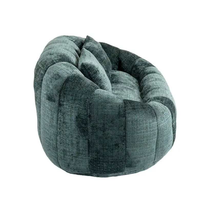 Emerald Modern 59 Chenille Loveseat Chaise Lounge Chair