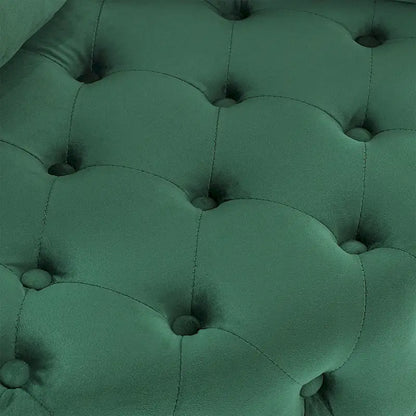 Green Modern 30 Swivel Tufted Accent Chair