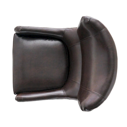 27 High Back Accent Chair with Wing Back and Birch Legs