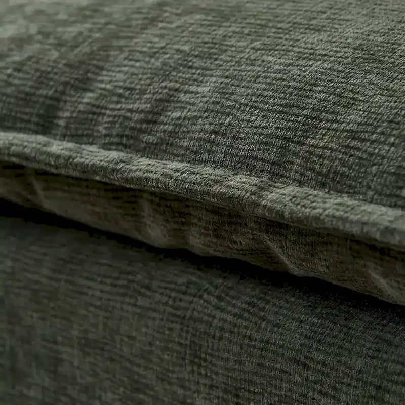 Chenille Upholstered Armless Modular Sectional Sofa, Free Combination