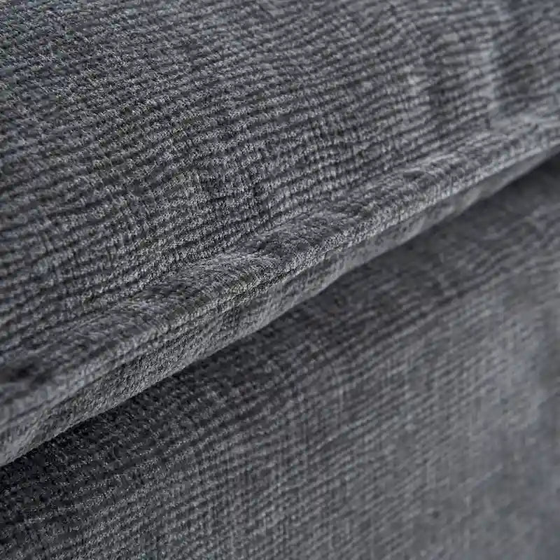 Chenille Upholstered Armless Modular Sectional Sofa, Free Combination