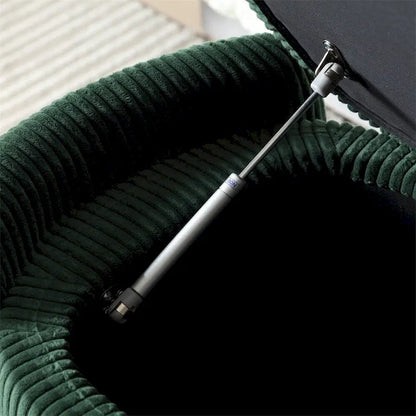 Storage Ottoman,Bedroom End Bench,Upholstered Fabric Storage Ottoman