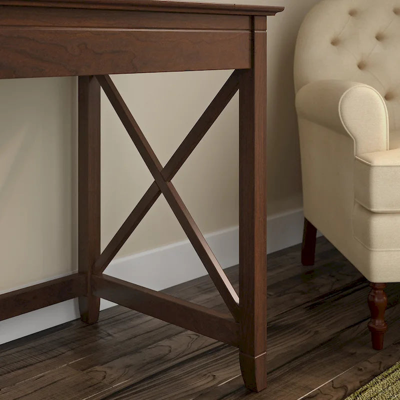 Key West 54W Computer Desk with Storage and Cabinet by Bush Furniture