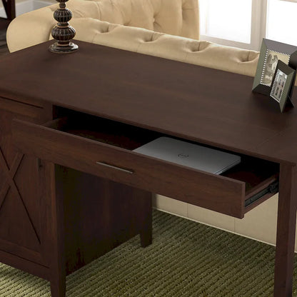 Key West Computer Desk Key West 54W Computer Desk with Storage and Cabinet by Bush Furniture ...