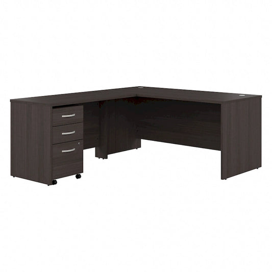 Studio C 66W L-Shaped Desk with Drawers by Bush Business Furniture