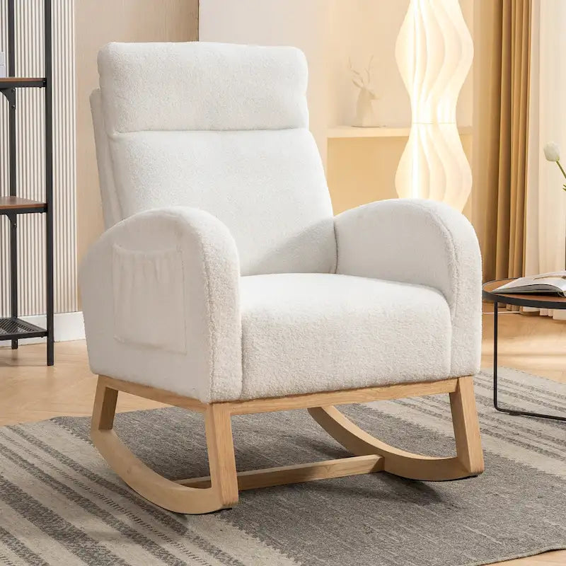 Teddy Fabric Rocking Chair