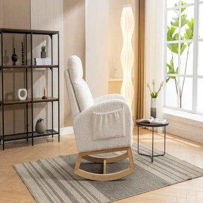 Teddy Fabric Rocking Chair