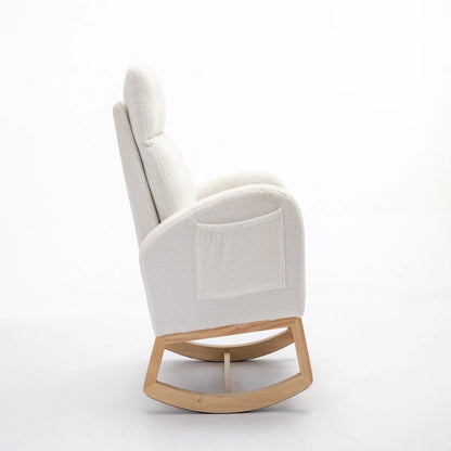 Teddy Fabric Rocking Chair