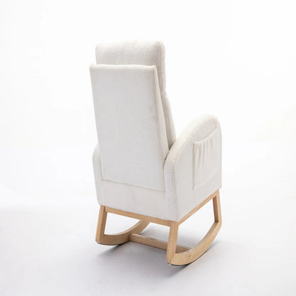 Teddy Fabric Rocking Chair