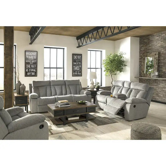Signature Design by Ashley Mitchiner Gray 3-Piece Upholstery Package - 87 W x 40 D x 42 H