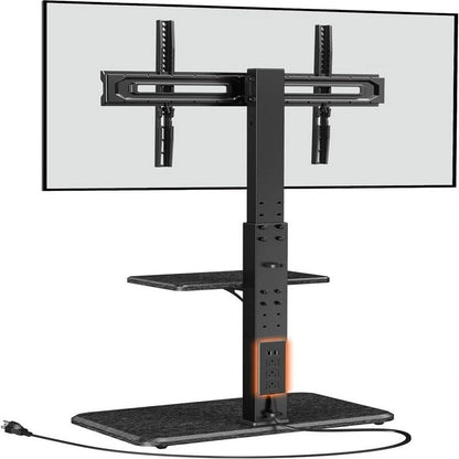 Floor TV Stand with Power Outlet