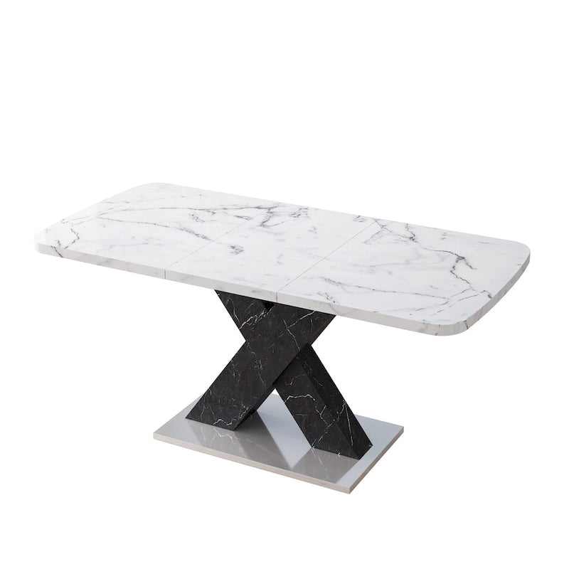 Modern Expandable Square Dining Table