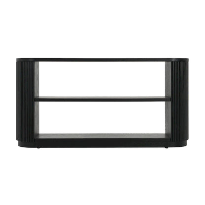 Christopher Knight Home - Mirod Modern Entryway Console Table with Open Shelf & Elegant Wood Grain Design