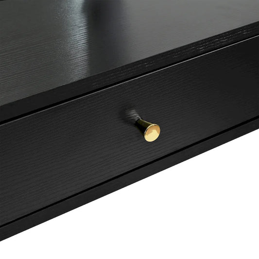 Floating Makeup Vanity Desk with Mirror & 3-Color Lights