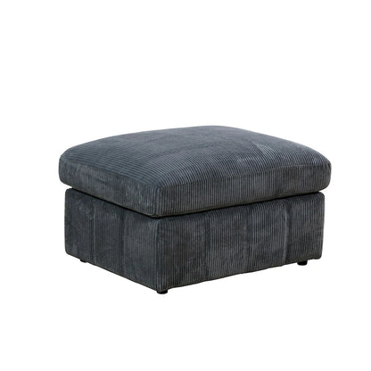 Oversized 7 - Piece 130 Wide Reversible Modular Corner Sectional Sofa Couch with Ottoman