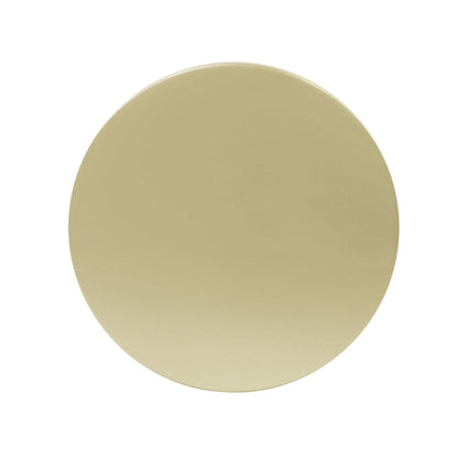 15 Modern Round Side Table with Vertical Stripes and Iron Frame for Living Room or Bedroom