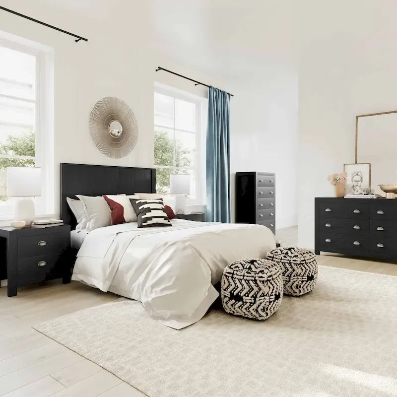 Asheville Wooden Bed