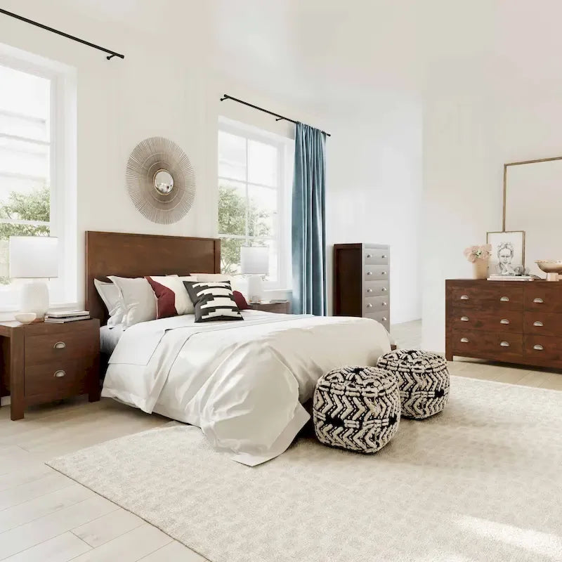 Asheville Wooden Bed