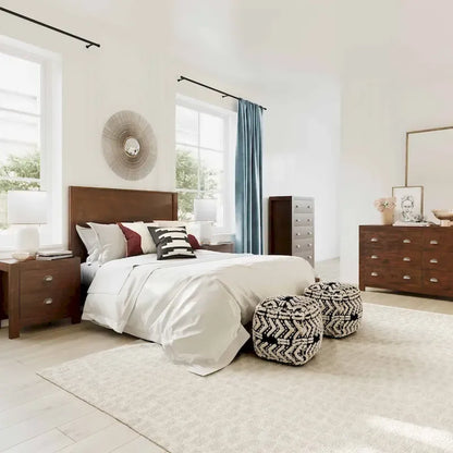 Asheville Wooden Bed