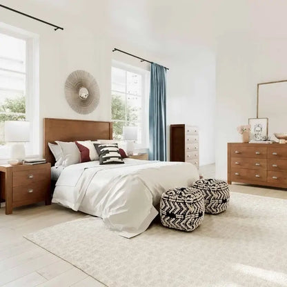 Asheville Wooden Bed