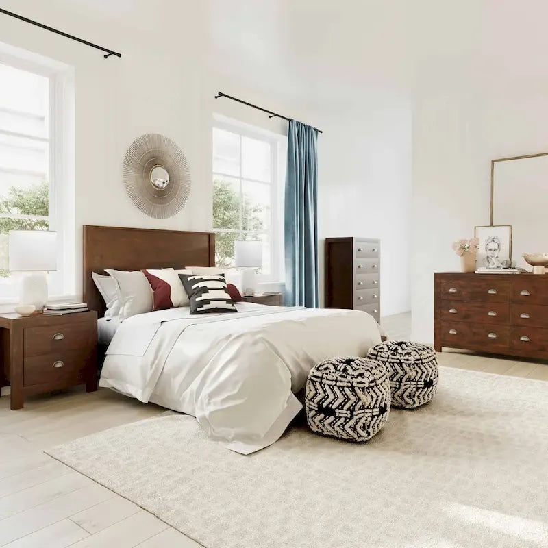 Asheville Wooden Bed