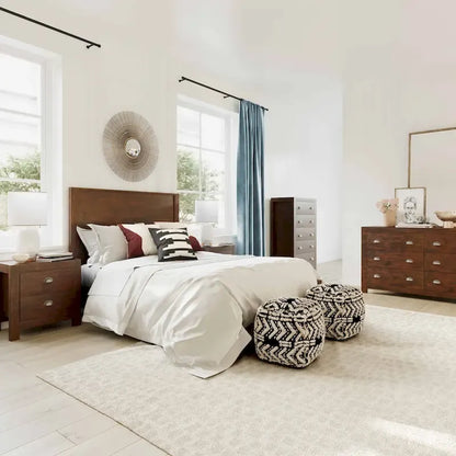 Asheville Wooden Bed