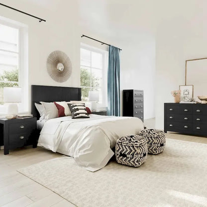 Asheville Wooden Bed