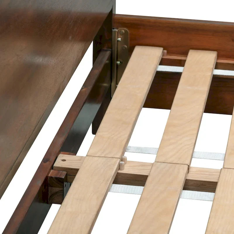 Asheville Wooden Bed