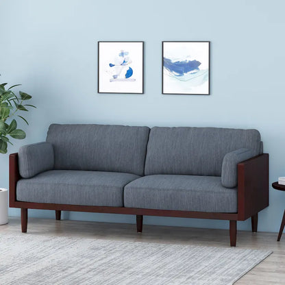Sofia Upholstered 3-seater Sofa by Christopher Knight Home