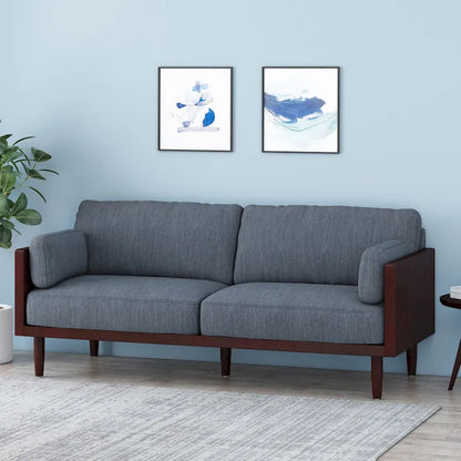 Sofia Upholstered 3-seater Sofa by Christopher Knight Home