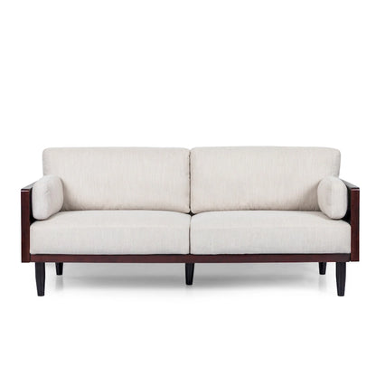 Sofia Upholstered 3-seater Sofa by Christopher Knight Home