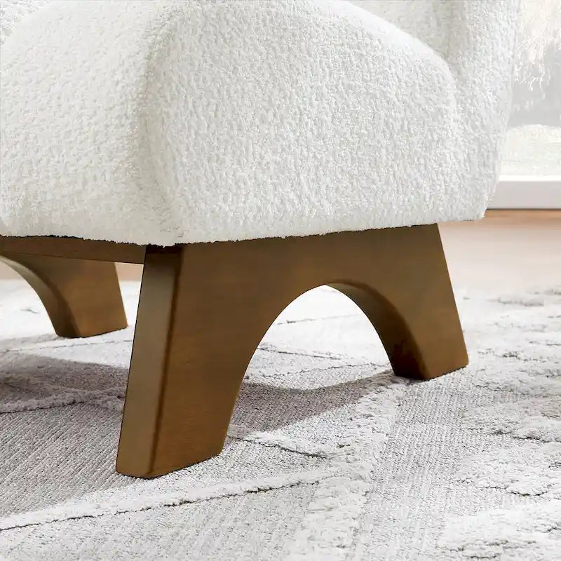 Art Leon Modern Armless Accent Chair Setional Loveseat Sofa