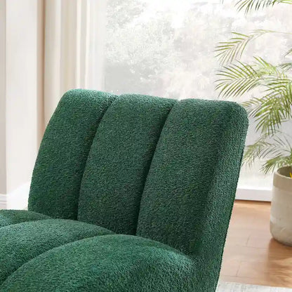 Art Leon Modern Armless Accent Chair Setional Loveseat Sofa