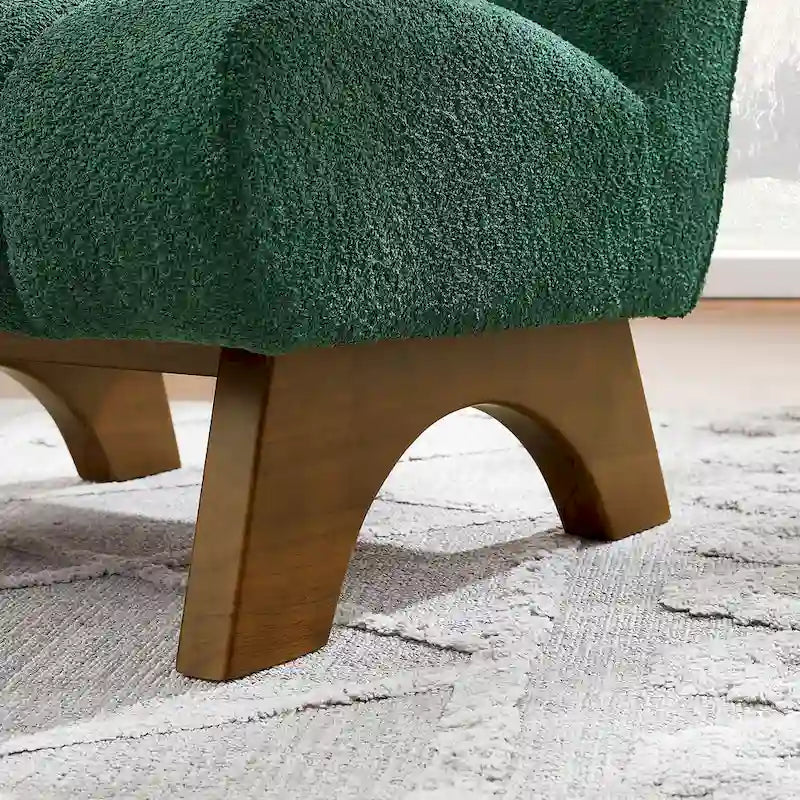 Art Leon Modern Armless Accent Chair Setional Loveseat Sofa