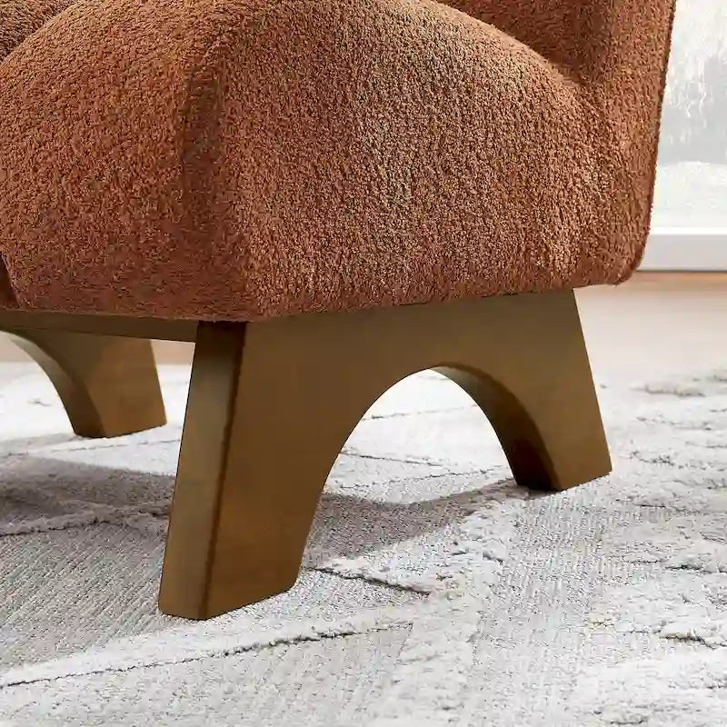 Art Leon Modern Armless Accent Chair Setional Loveseat Sofa