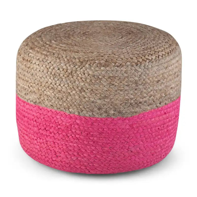 WYNDENHALL Maron Round Pouf