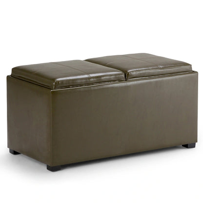 WYNDENHALL Franklin Upholstered 3-piece Ottoman Set
