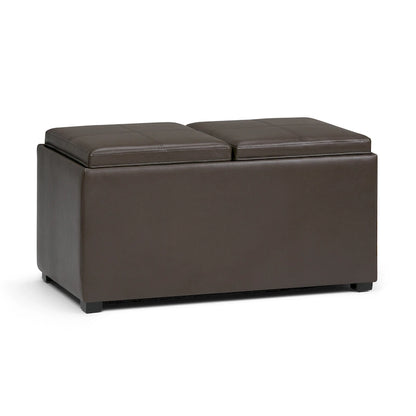 WYNDENHALL Franklin Upholstered 3-piece Ottoman Set