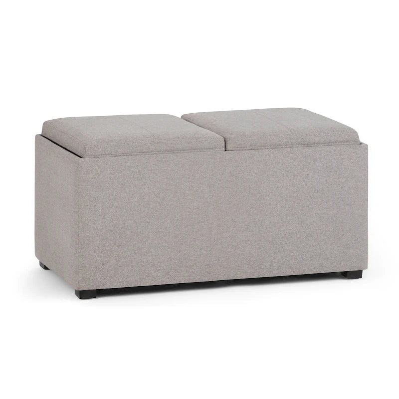 WYNDENHALL Franklin Upholstered 3-piece Ottoman Set