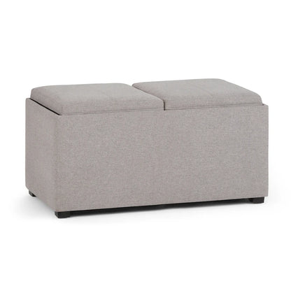 WYNDENHALL Franklin Upholstered 3-piece Ottoman Set
