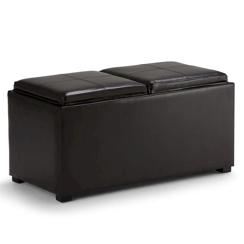 WYNDENHALL Franklin Upholstered 3-piece Ottoman Set