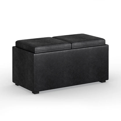 WYNDENHALL Franklin Upholstered 3-piece Ottoman Set