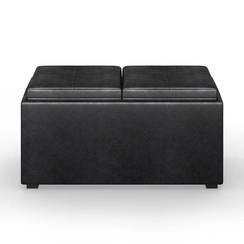 WYNDENHALL Franklin Upholstered 3-piece Ottoman Set
