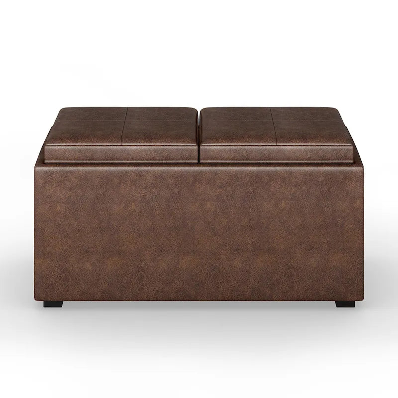 WYNDENHALL Franklin Upholstered 3-piece Ottoman Set