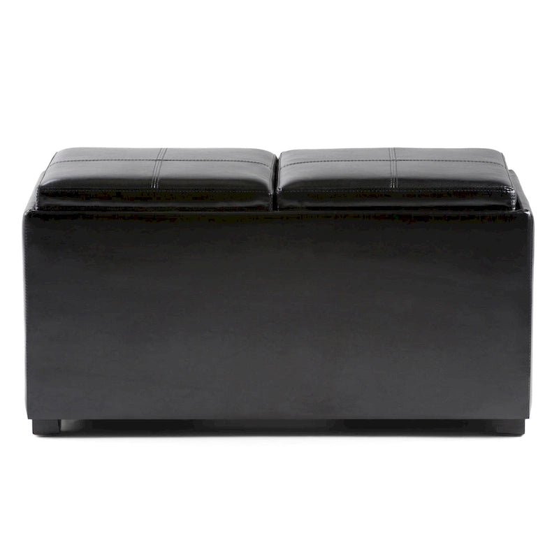 WYNDENHALL Franklin Upholstered 3-piece Ottoman Set