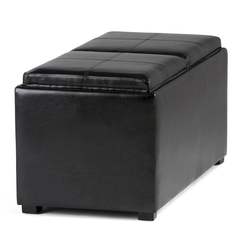 WYNDENHALL Franklin Upholstered 3-piece Ottoman Set