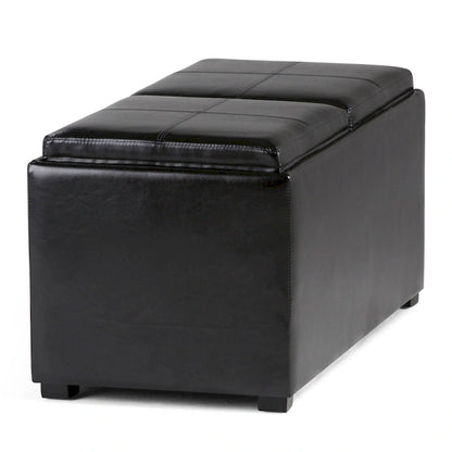 WYNDENHALL Franklin Upholstered 3-piece Ottoman Set